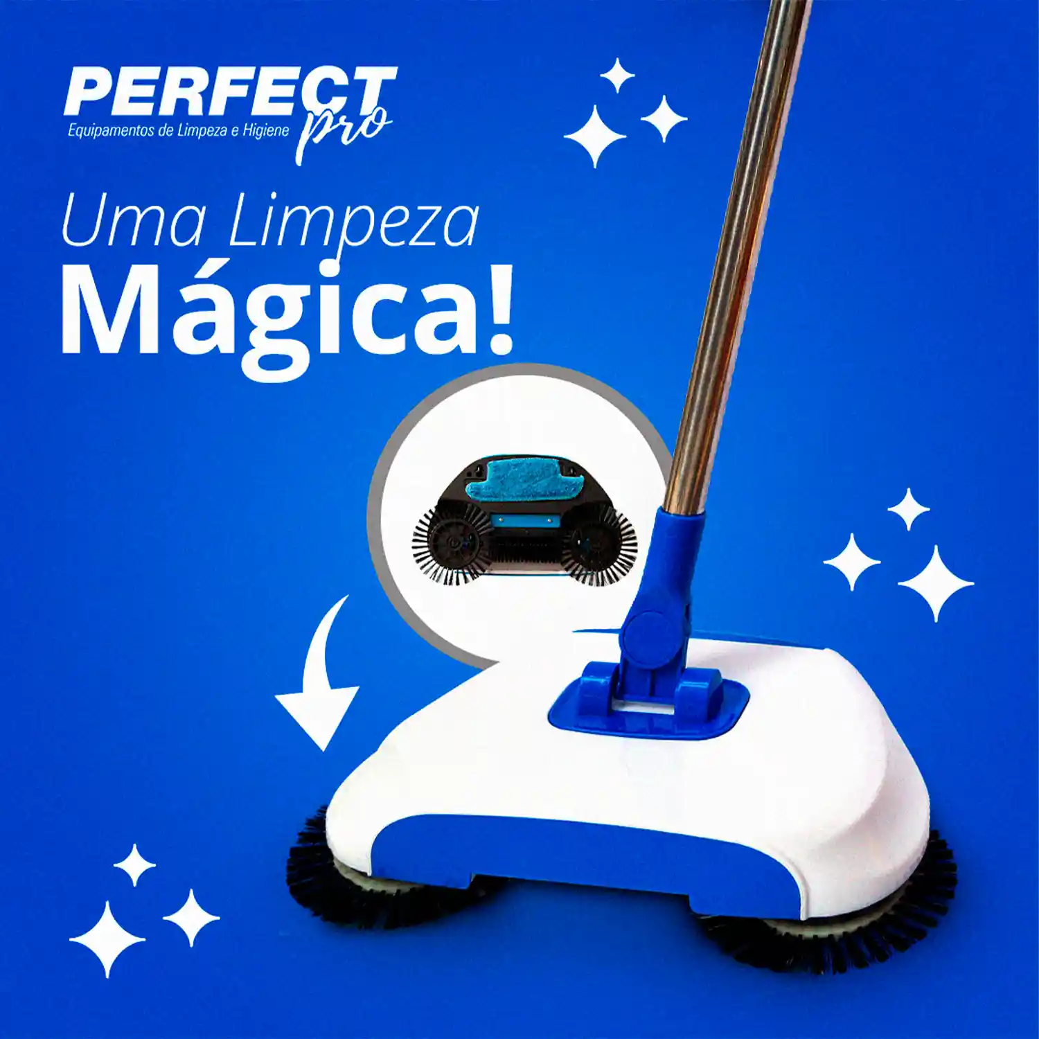 Peça de social media da Perfect Pro com o mote 
