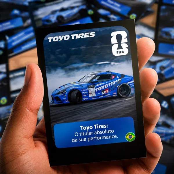 Campanha de marketing digital da Toyo Tires para pneus de alta performance
